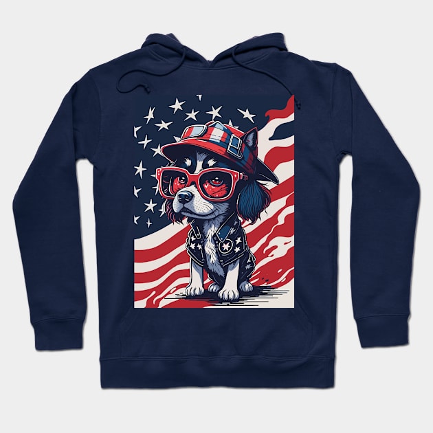 4th of july Hoodie by By_Russso